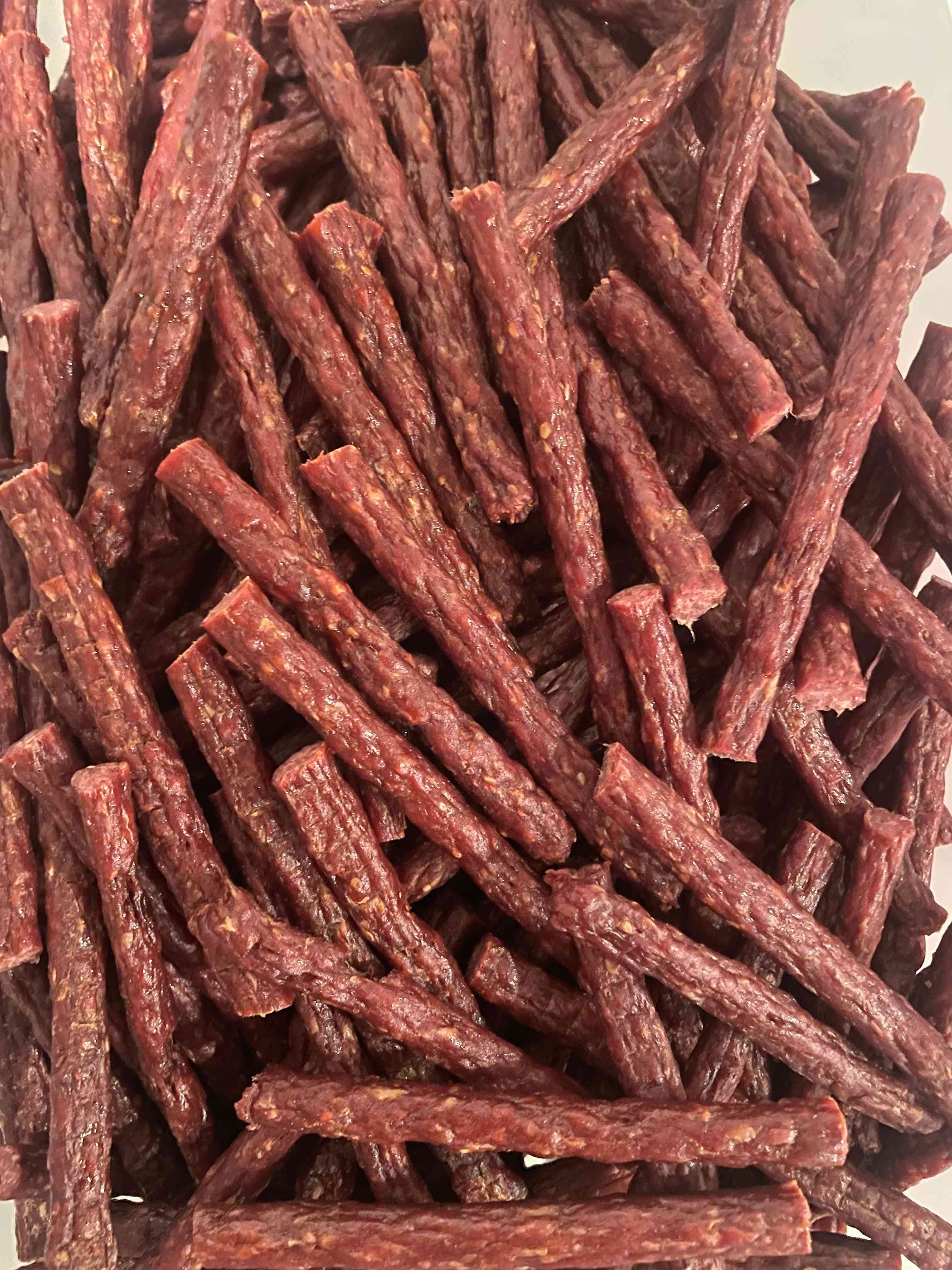 hot beef jerky sticks